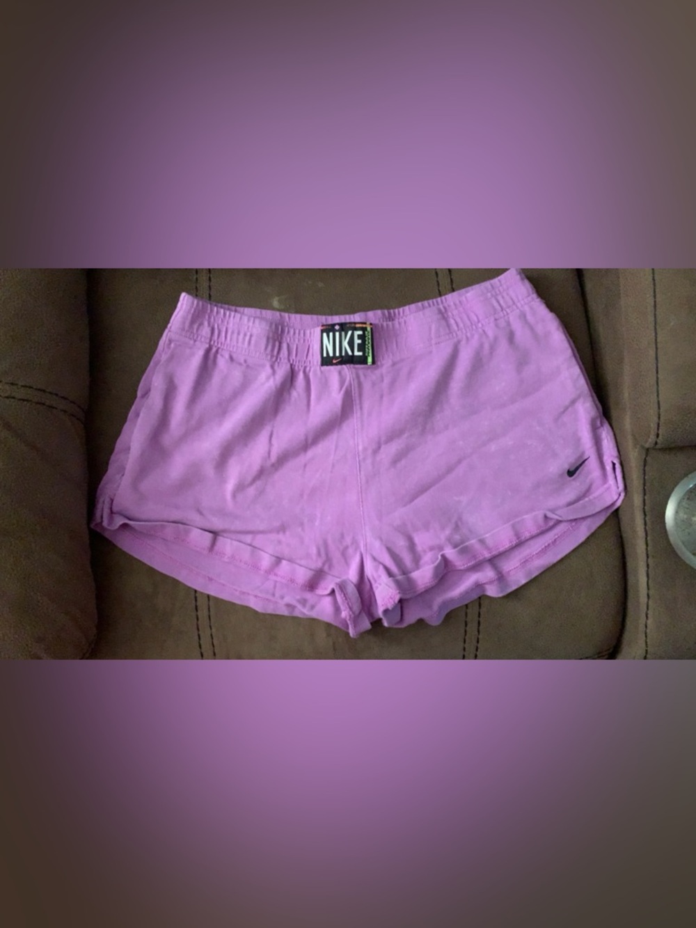 Nike Purple Women's Athletic Shorts